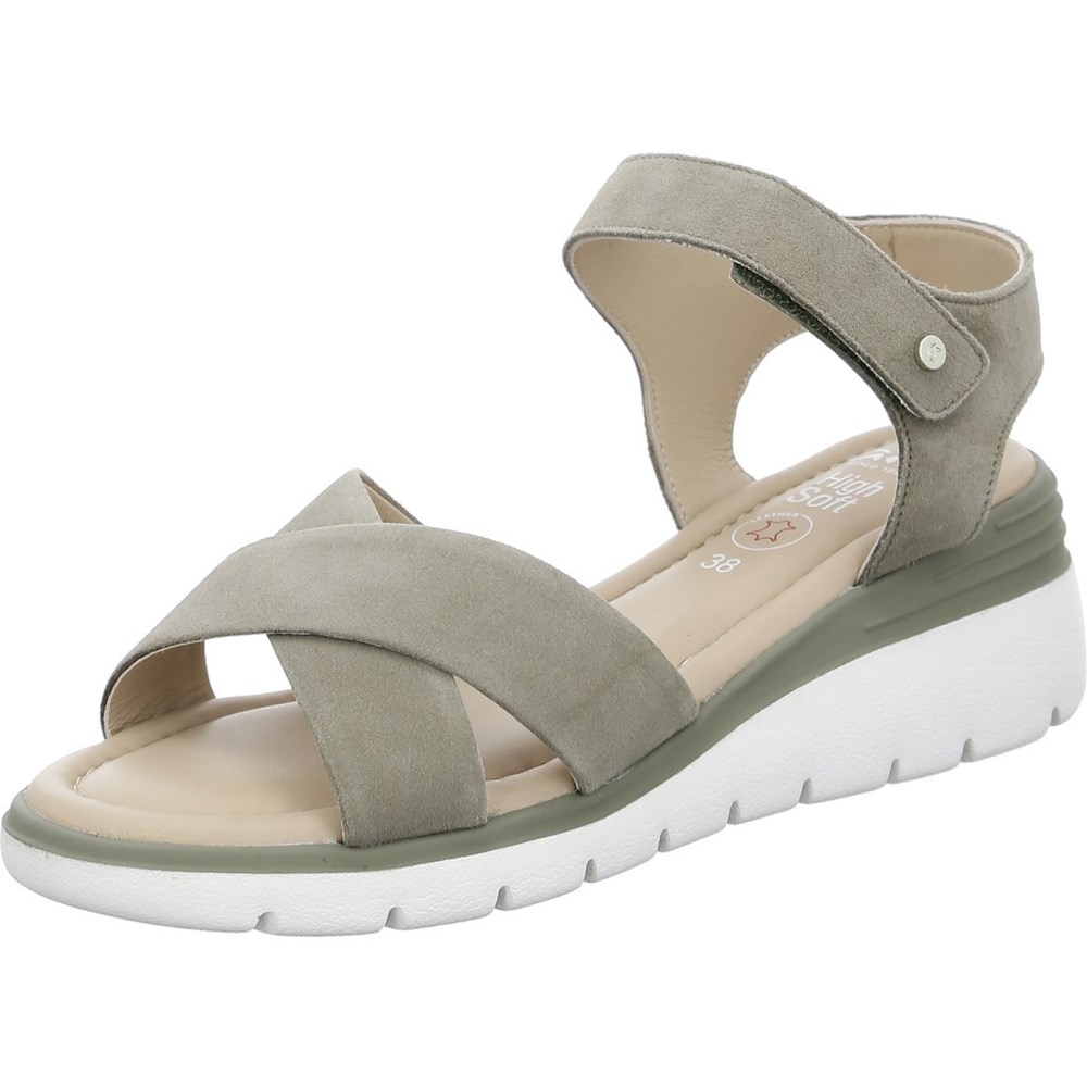 Sandales ARA Rimini pistachio Vert Femme | HWY-60754639