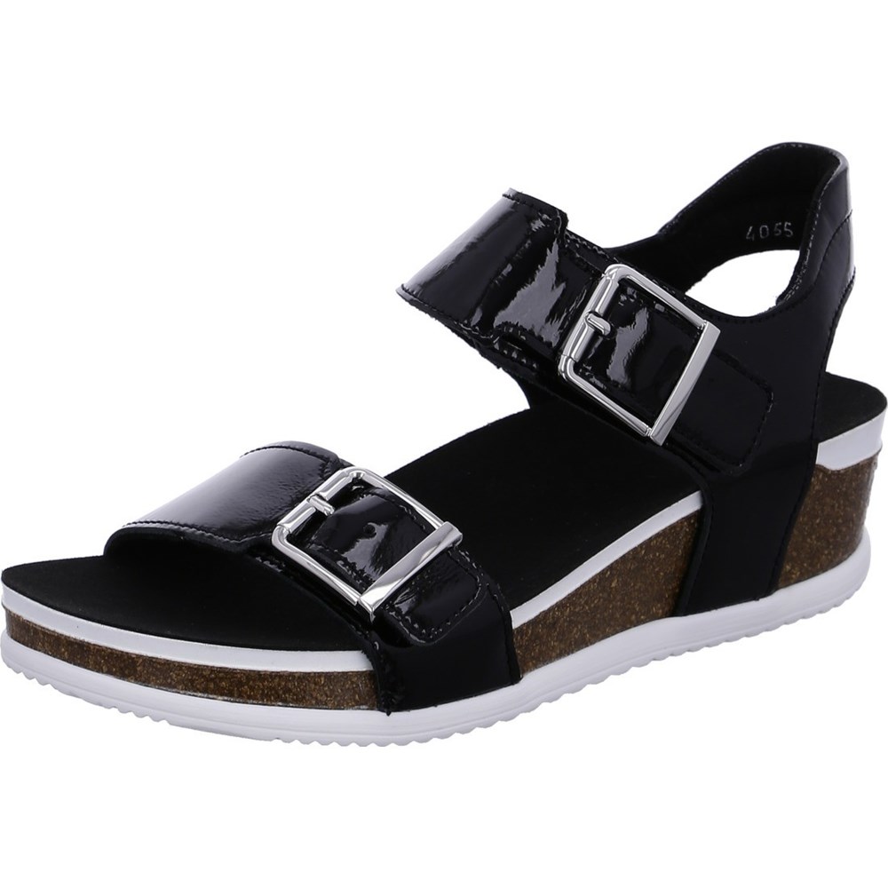 Sandales ARA Norderney Noir Femme | MKU-32593467