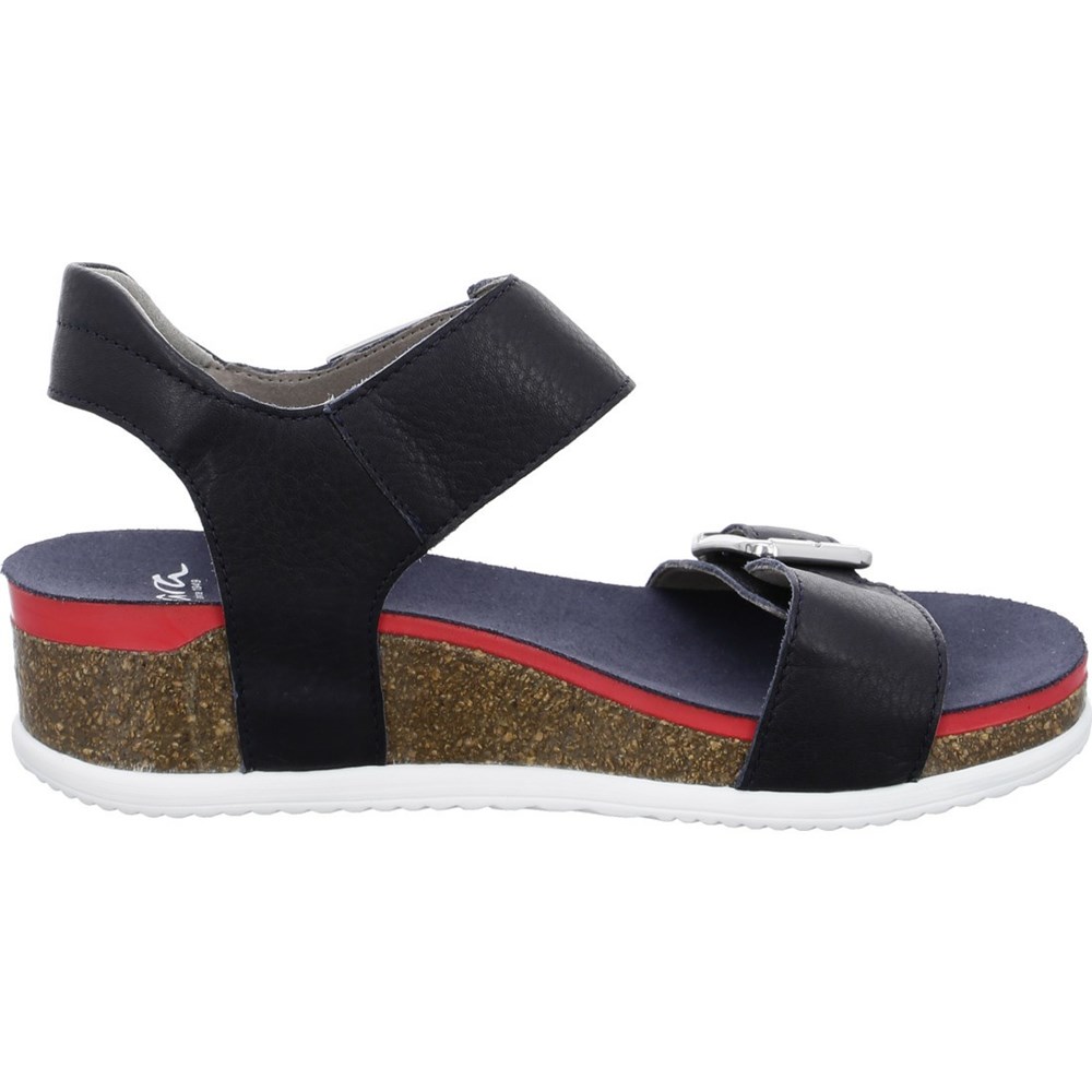 Sandales ARA Norderney Bleu Femme | LCK-90642784