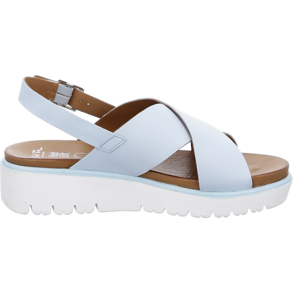 Sandales ARA Bilbao aqua Bleu Femme | SXX-68307258