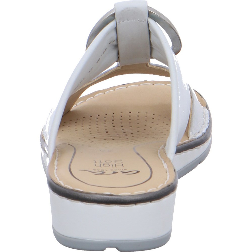 Mules ARA Mules Positano nebbia Blanche Femme | SGY-32223247