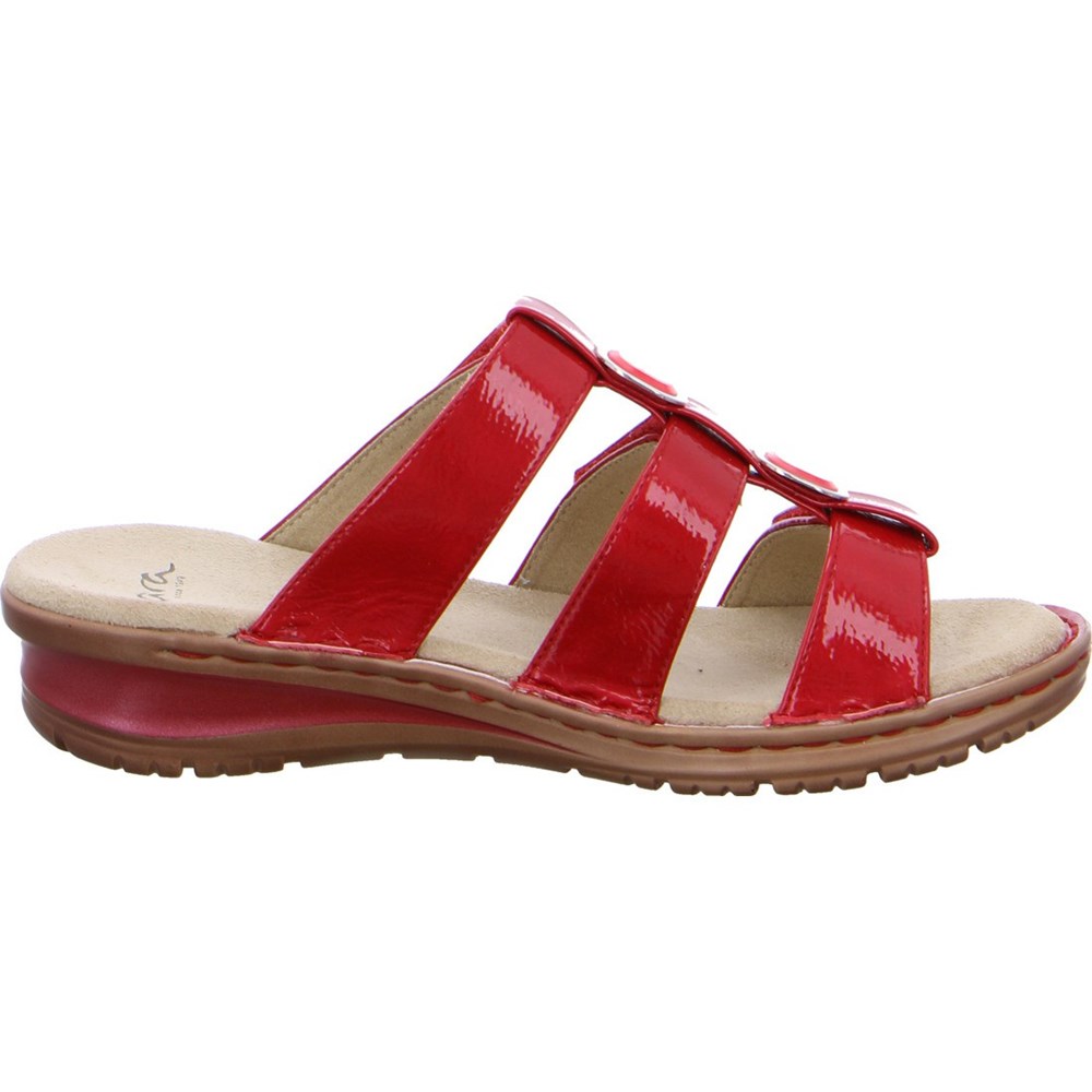 Mules ARA Mules Hawaii Rouge Femme | FCT-49982620