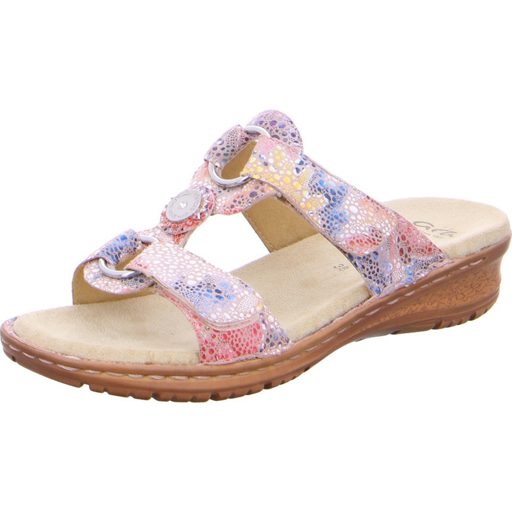 Mules ARA Mules Hawaii taupe Blanche Femme | RPO-00683105