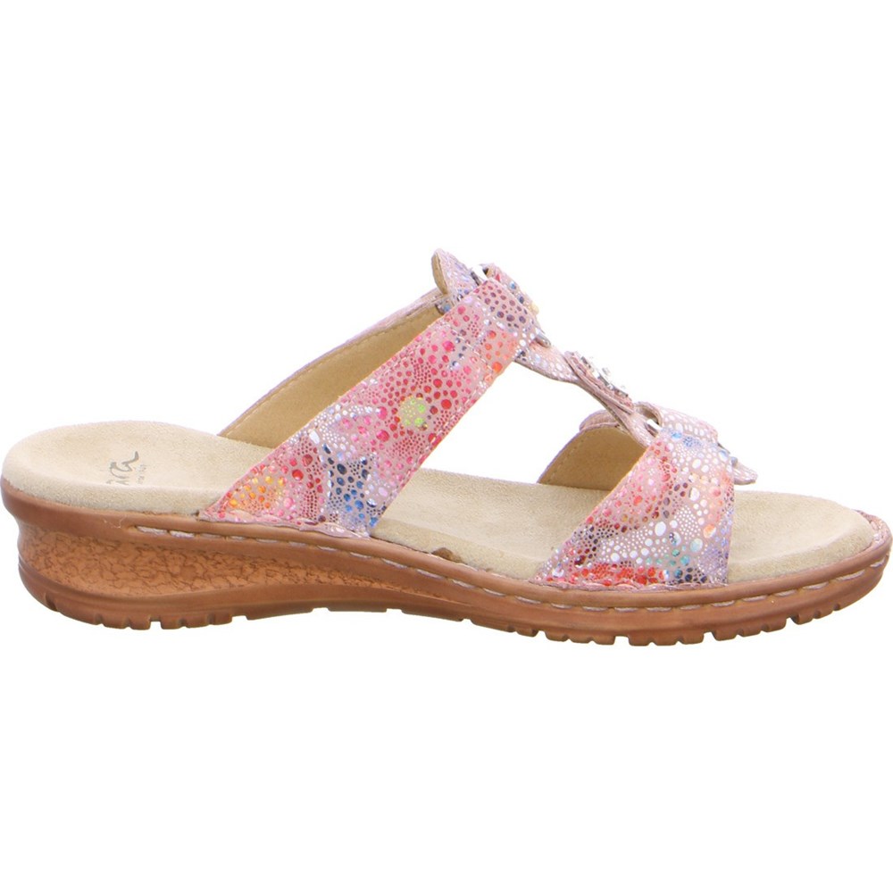 Mules ARA Mules Hawaii taupe Blanche Femme | RPO-00683105