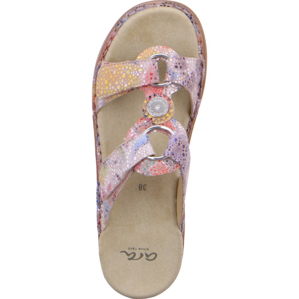 Mules ARA Mules Hawaii taupe Blanche Femme | RPO-00683105