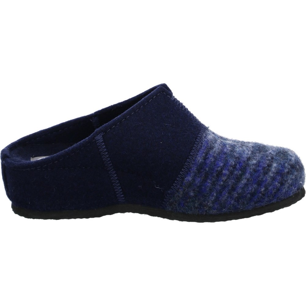 Chaussons ARA Cosy Bleu Femme | KXK-09957684