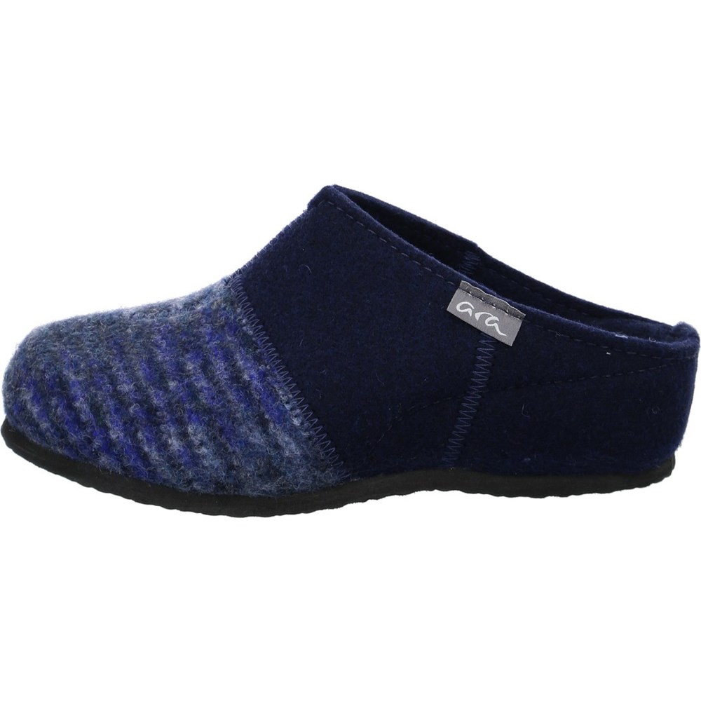 Chaussons ARA Cosy Bleu Femme | KXK-09957684