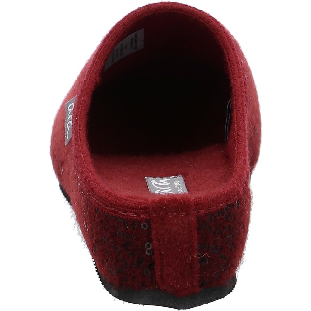 Chaussons ARA Cosy Rouge Femme | FFC-61252007