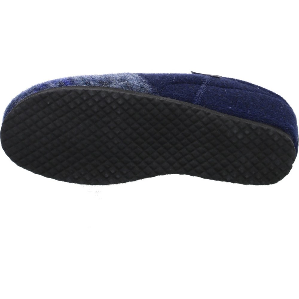 Chaussons ARA Cosy Bleu Femme | KXK-09957684