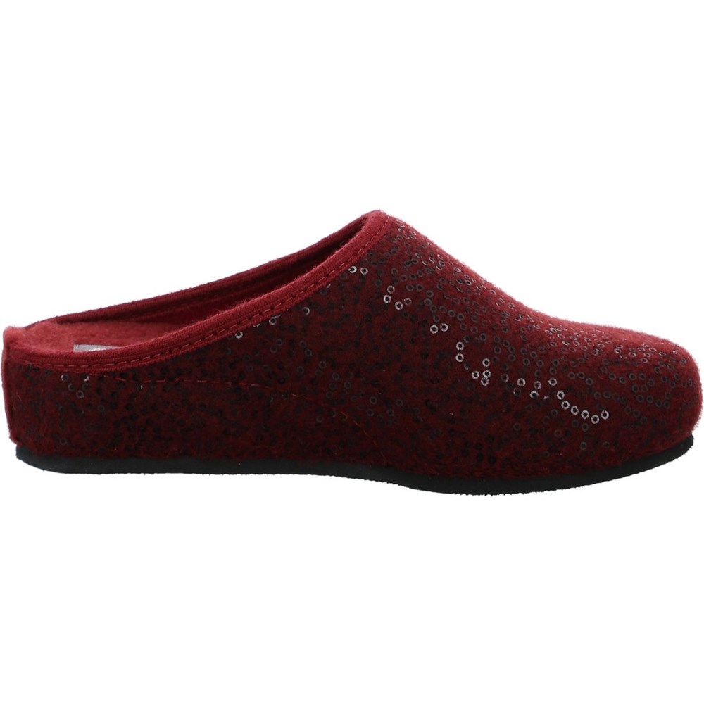 Chaussons ARA Cosy Rouge Femme | FFC-61252007