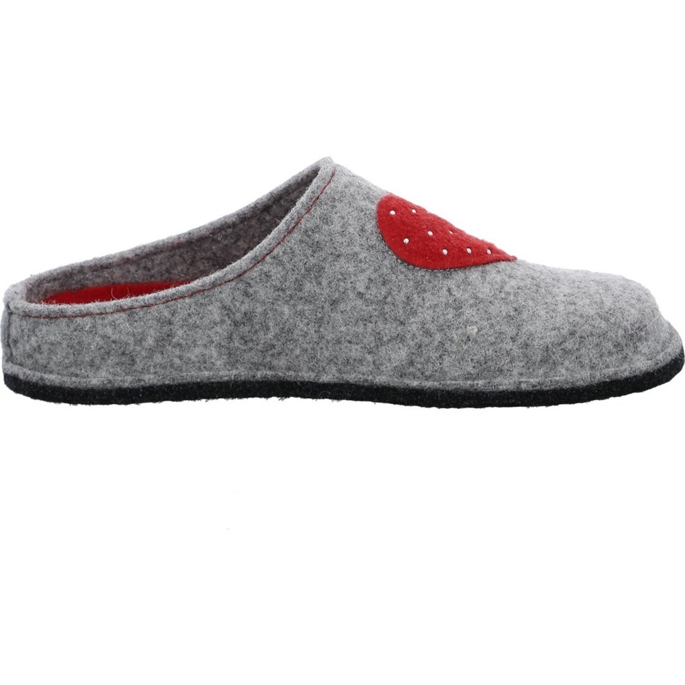 Chaussons ARA Cosy Grise Femme | HUJ-38477463