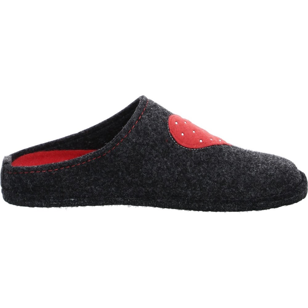 Chaussons ARA Cosy anthracite Grise Femme | IWJ-51161929