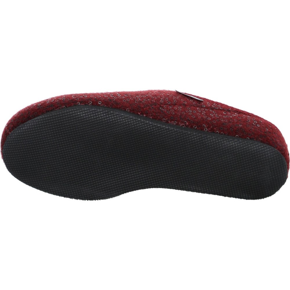 Chaussons ARA Cosy Rouge Femme | FFC-61252007