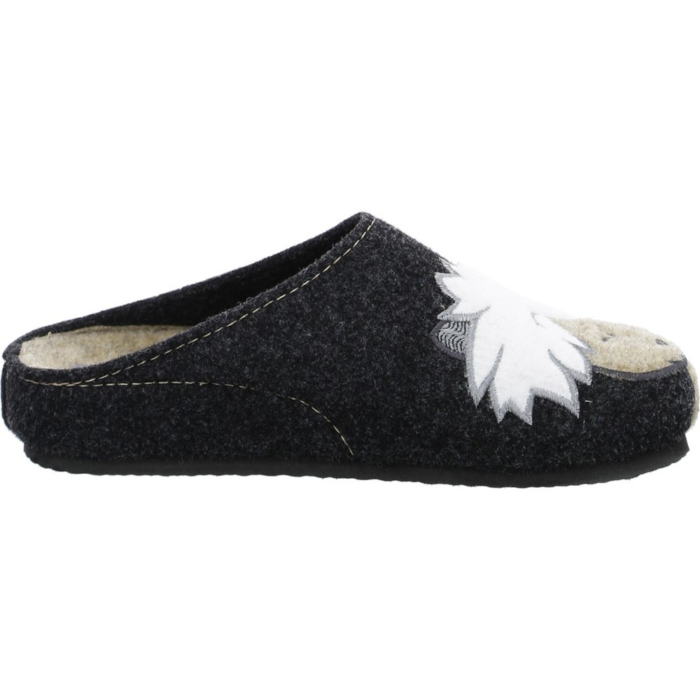 Chaussons ARA Cosy anthracite Grise Femme | YTM-00672708