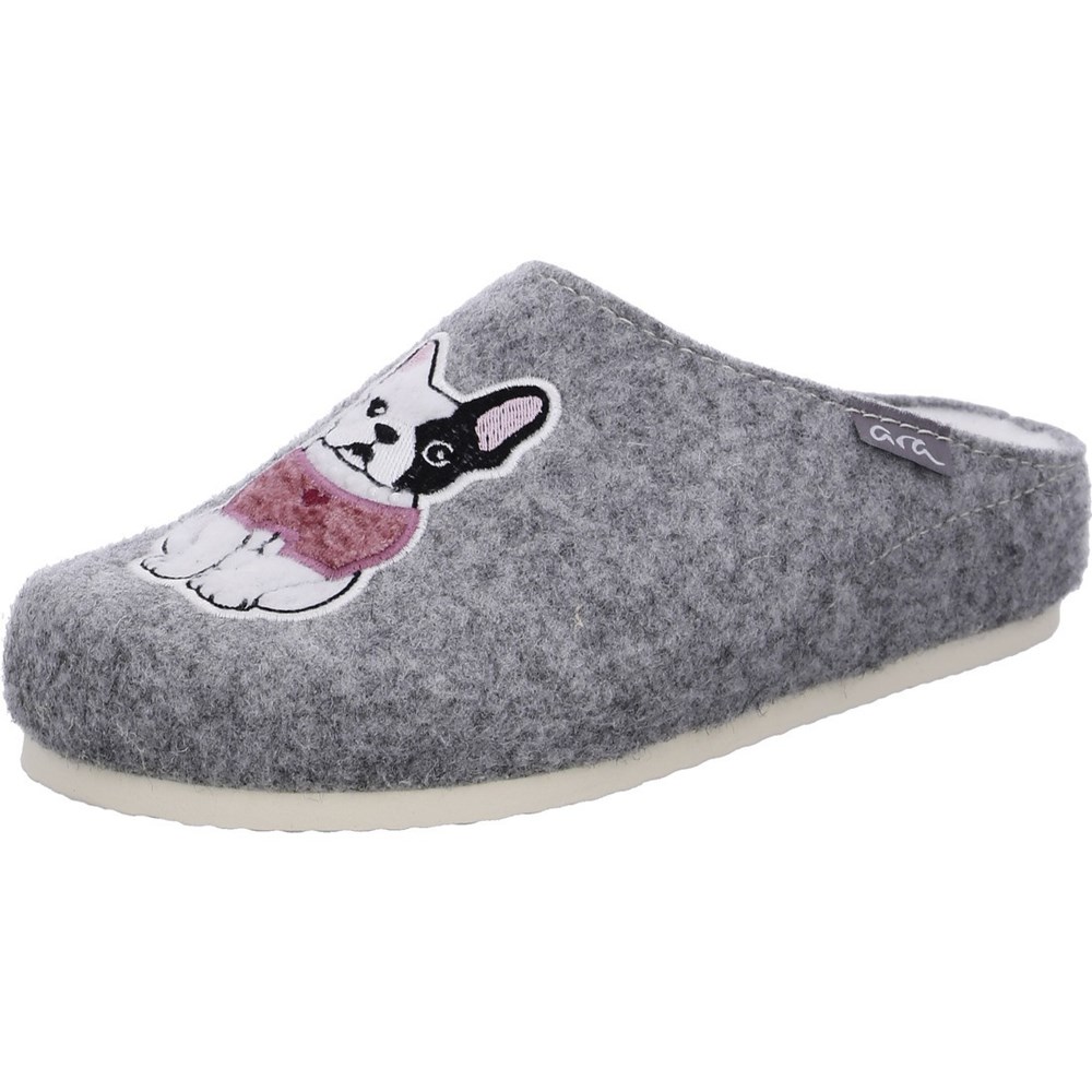 Chaussons ARA Cosy Grise Femme | GFM-09312876