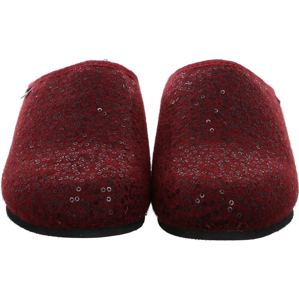 Chaussons ARA Cosy Rouge Femme | FFC-61252007