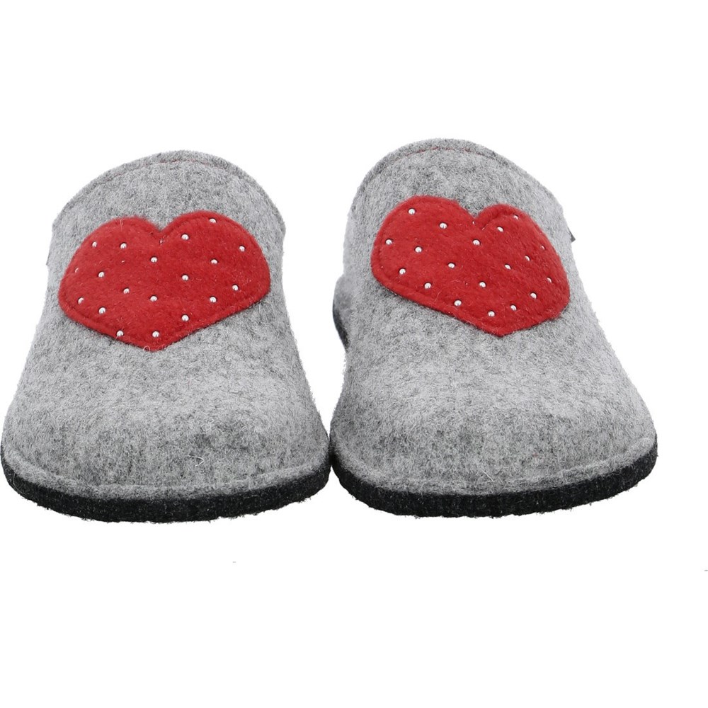 Chaussons ARA Cosy Grise Femme | HUJ-38477463