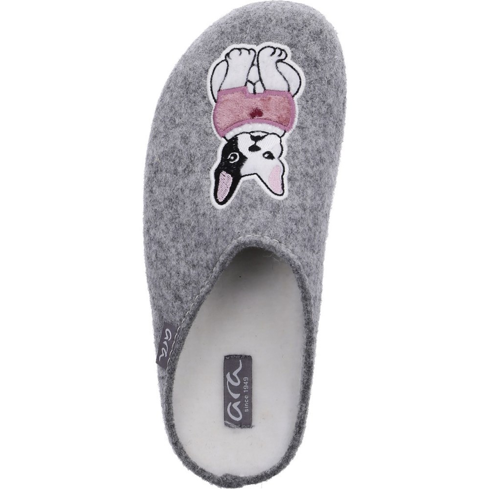 Chaussons ARA Cosy Grise Femme | GFM-09312876