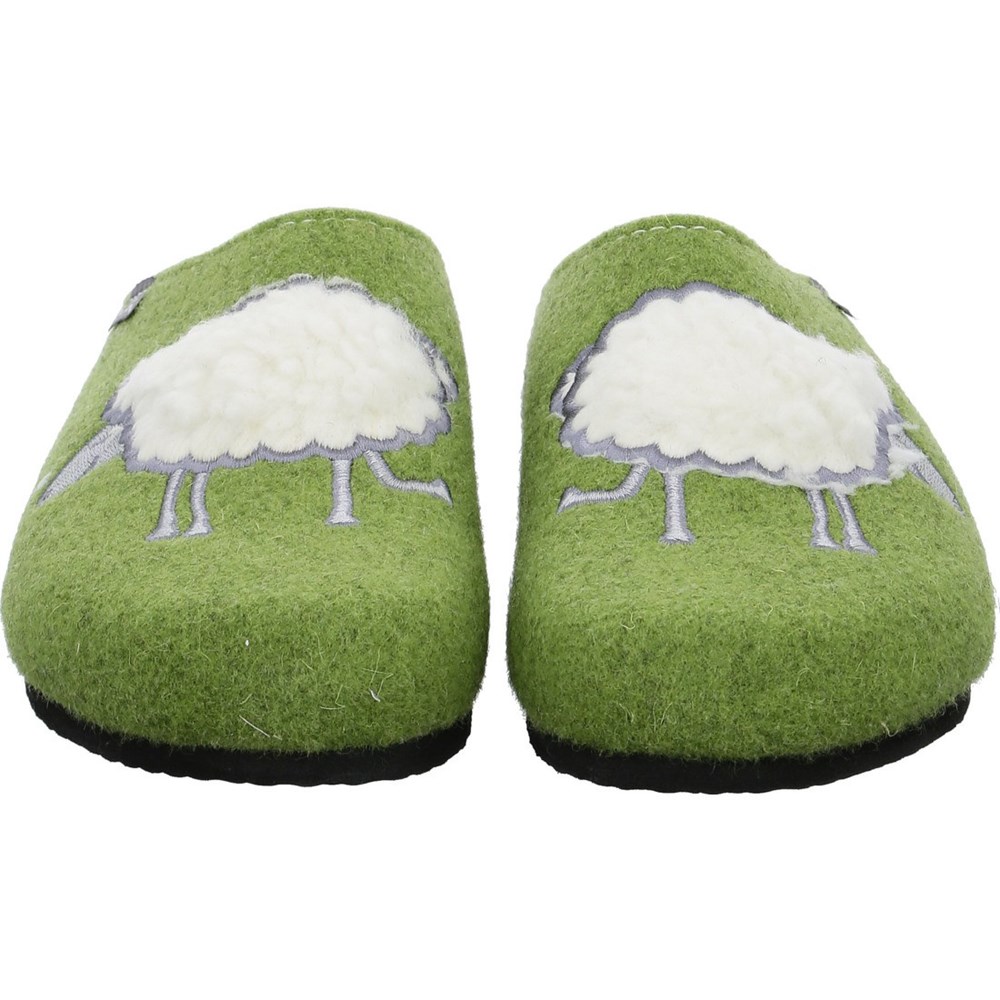 Chaussons ARA Cosy Vert Femme | RJS-13520902