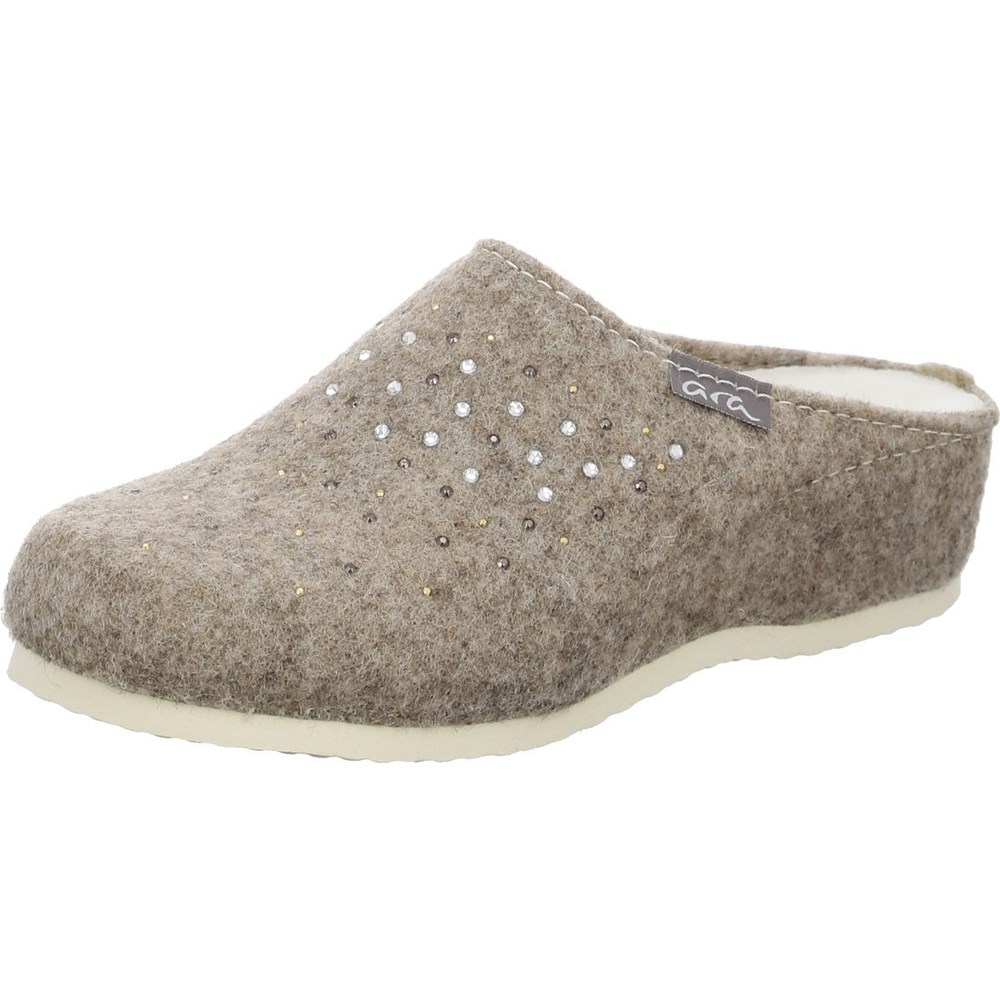 Chaussons ARA Cosy Marron Femme | YCC-23635093