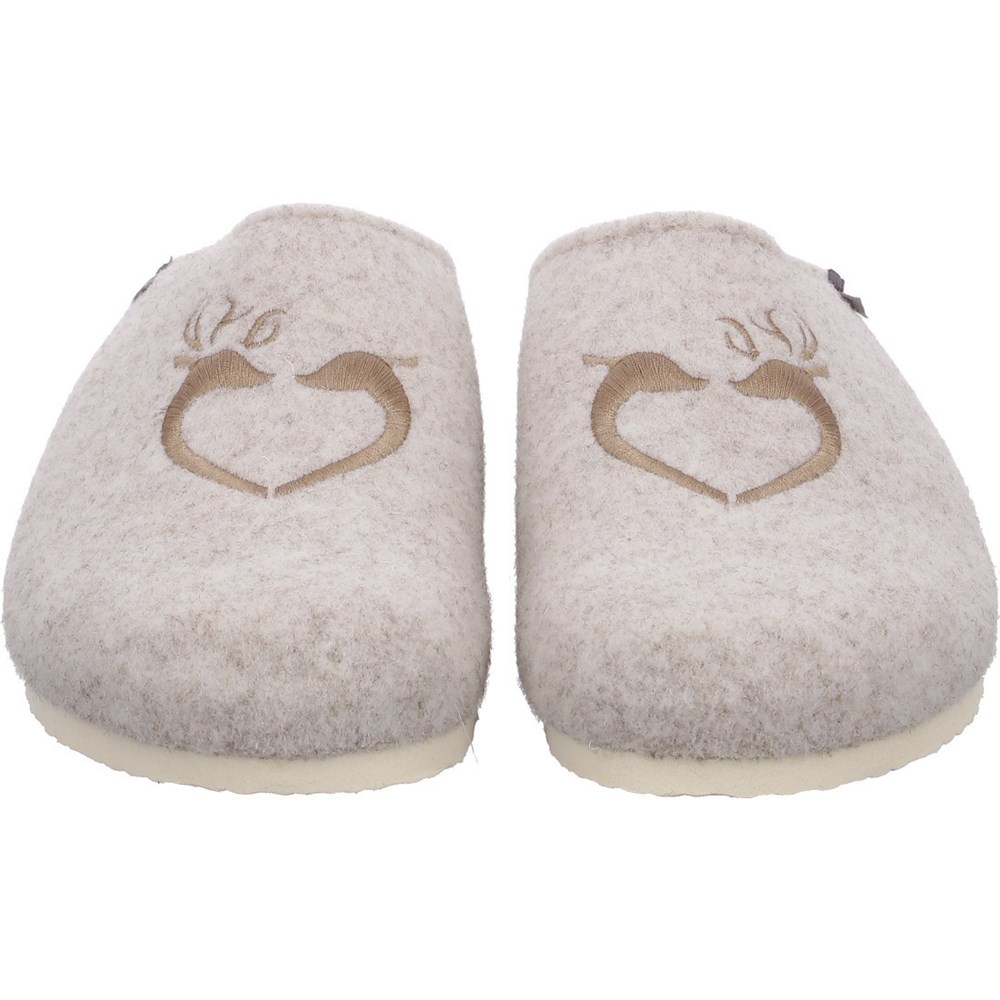 Chaussons ARA Cosy creme Blanche Femme | DOP-64241925