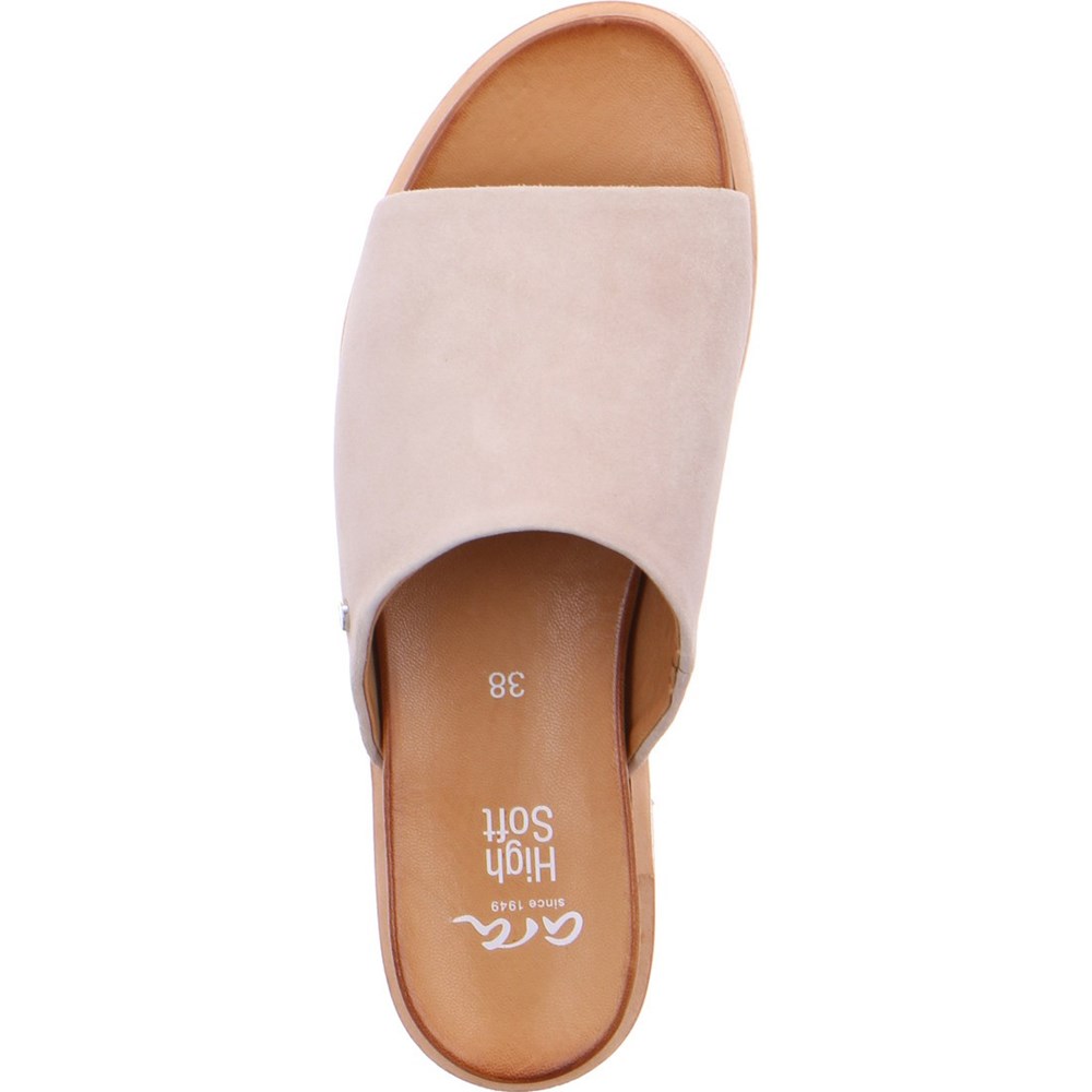 Mules ARA Mules Kent Beige Femme | RAI-95091626