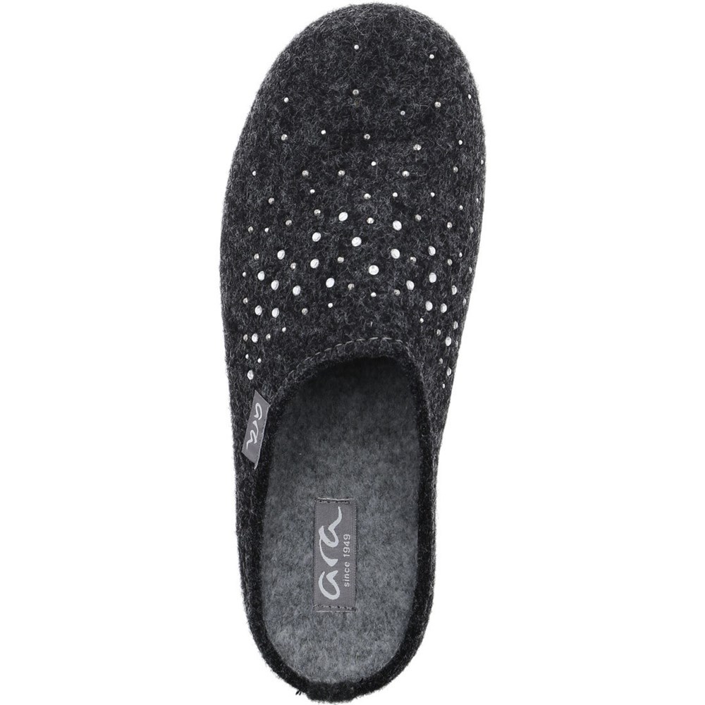 Chaussons ARA Cosy anthracite Grise Femme | ZAI-16374398