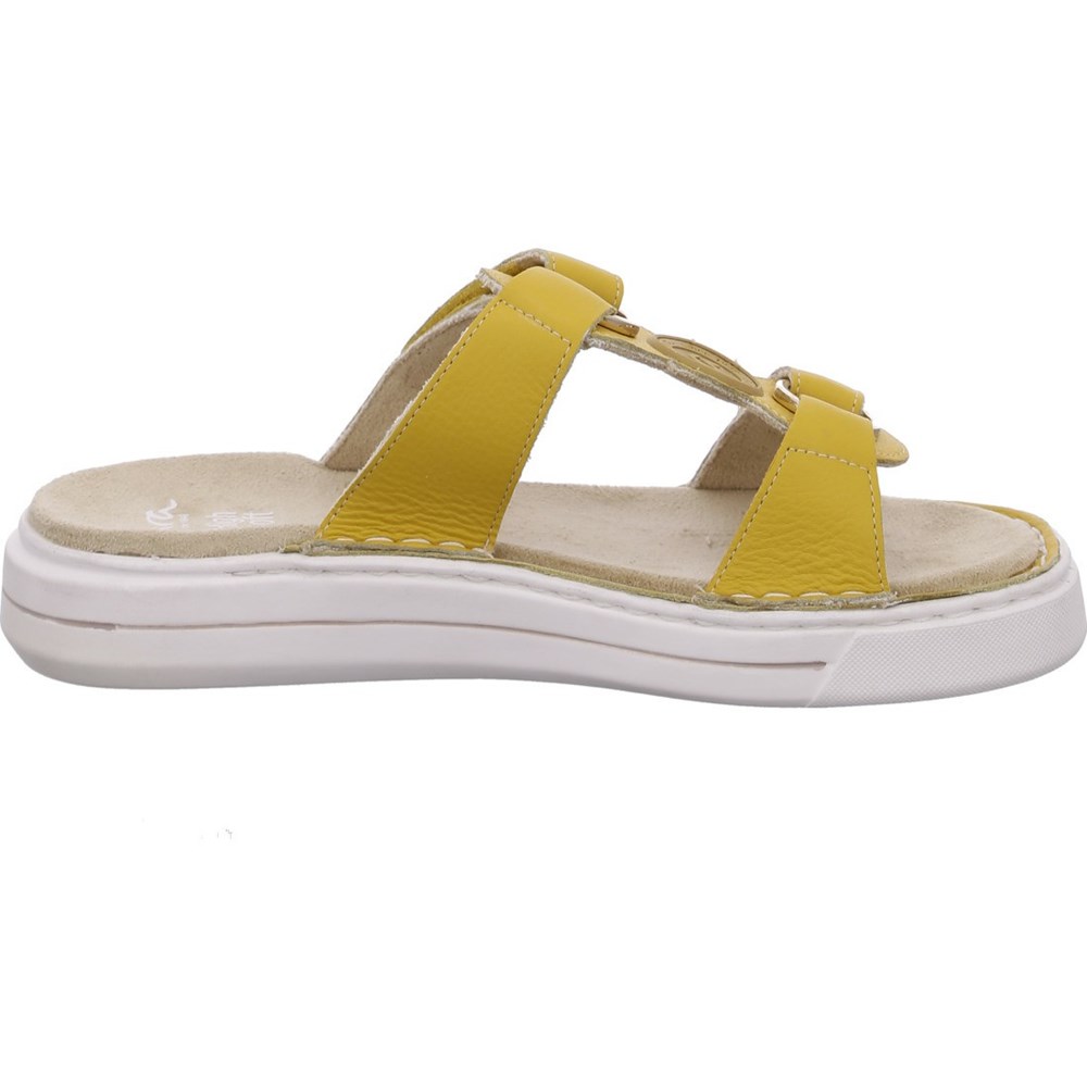 Mules ARA Mules Courtyard sole Jaune Femme | UPA-32778924