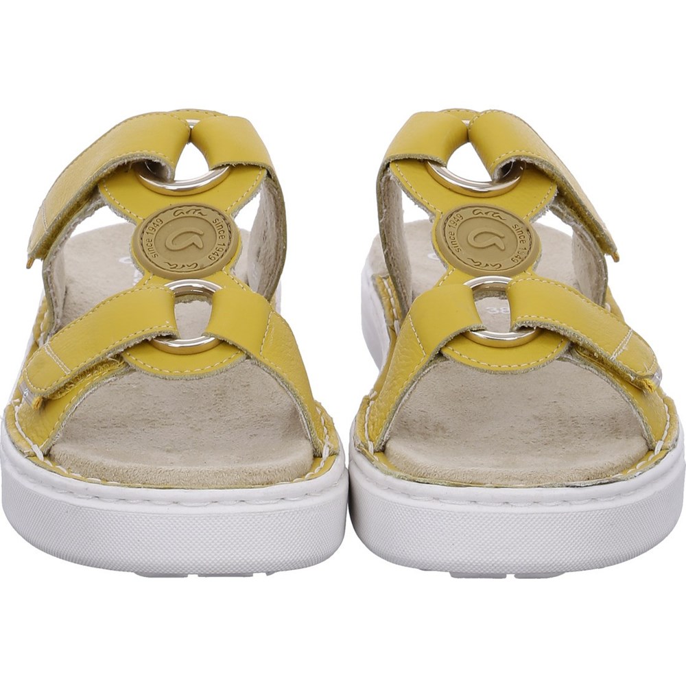 Mules ARA Mules Courtyard sole Jaune Femme | UPA-32778924