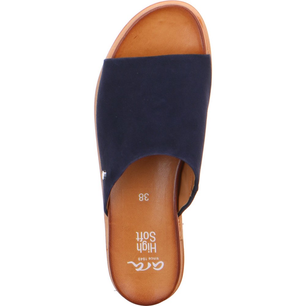 Mules ARA Mules Kent Bleu Femme | STZ-74629370