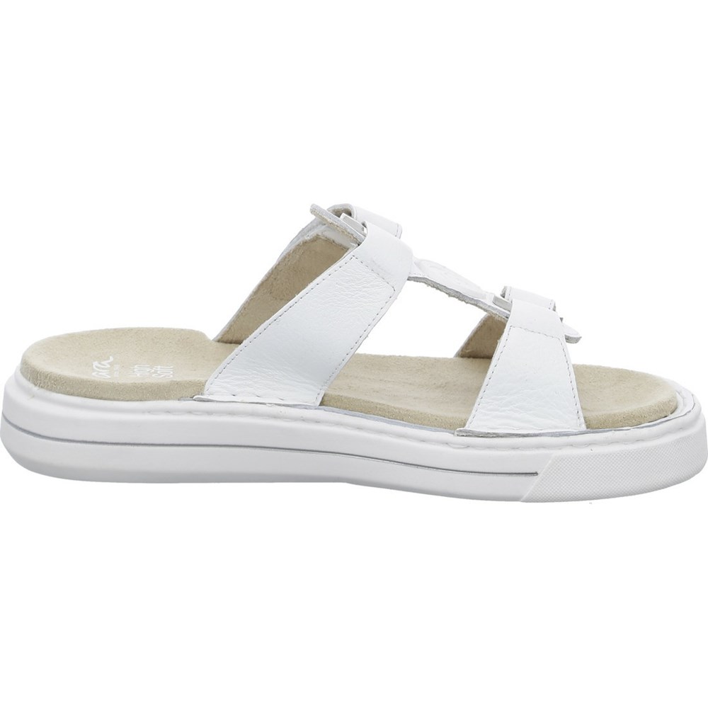 Mules ARA Mules Courtyard Blanche Femme | DZP-84201714