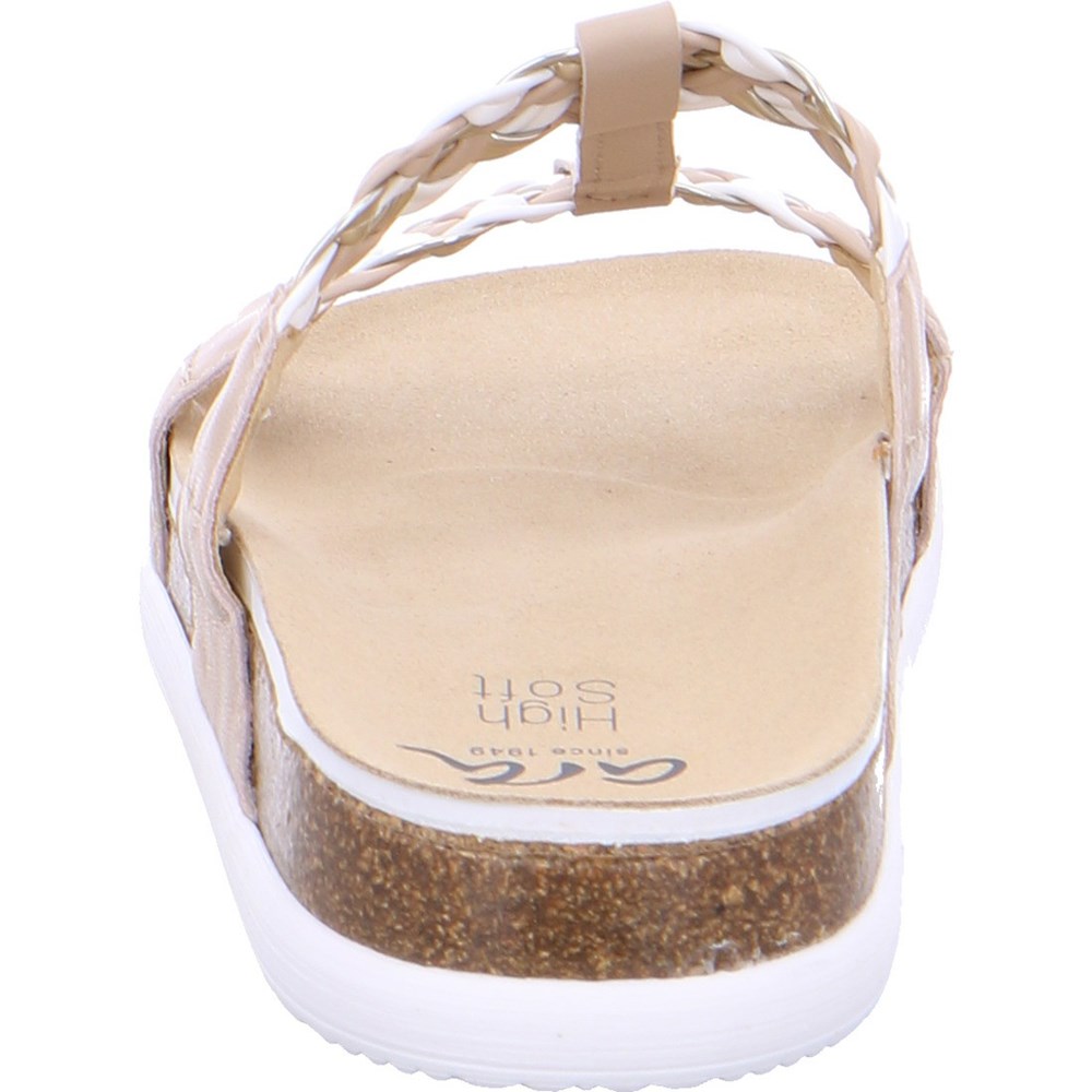 Mules ARA Mules Sylt Beige Femme | YUM-03031262