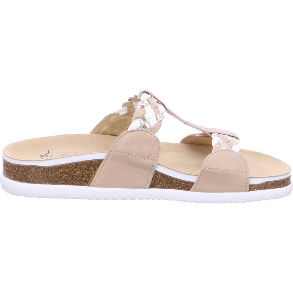 Mules ARA Mules Sylt Beige Femme | YUM-03031262