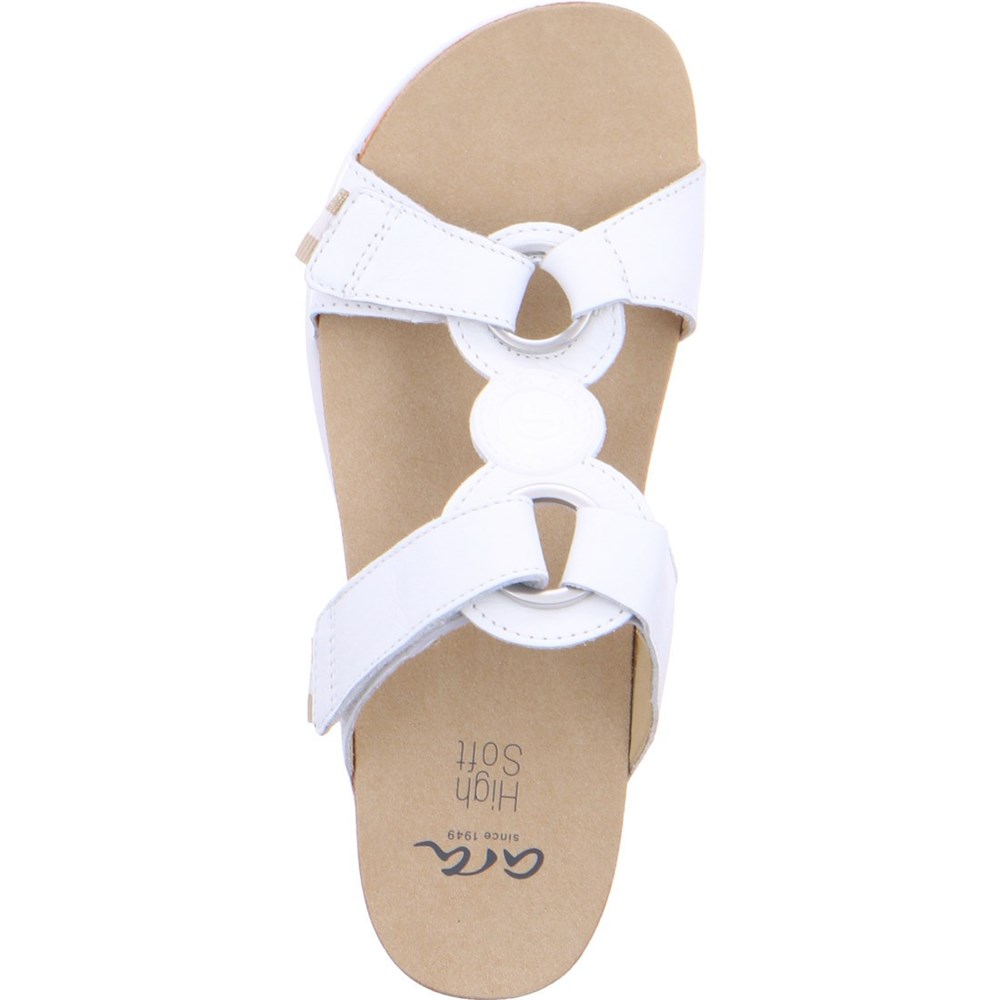 Mules ARA Mules Norderney Blanche Femme | QUX-17143767