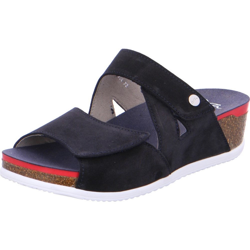 Mules ARA Mules Norderney Bleu Femme | YEB-37570821