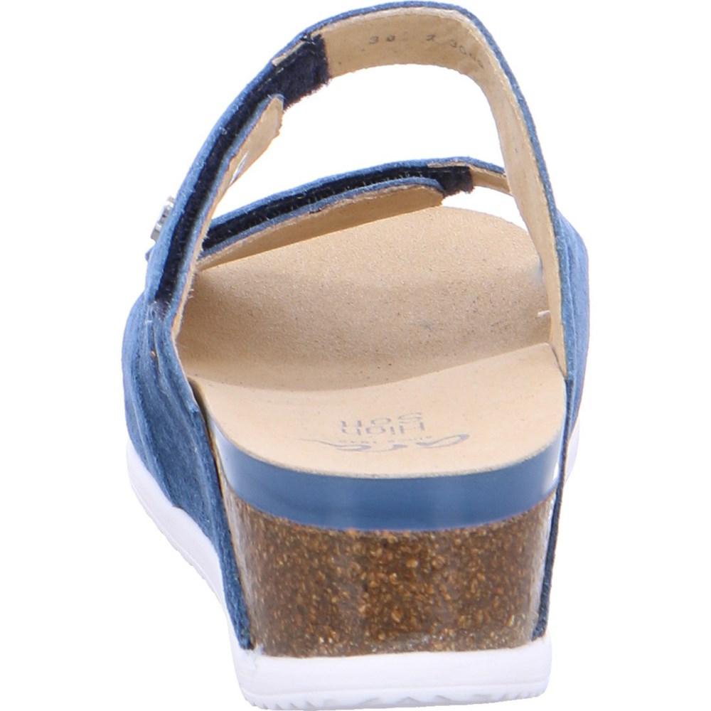 Mules ARA Mules Norderney capri Bleu Femme | SFV-39416915