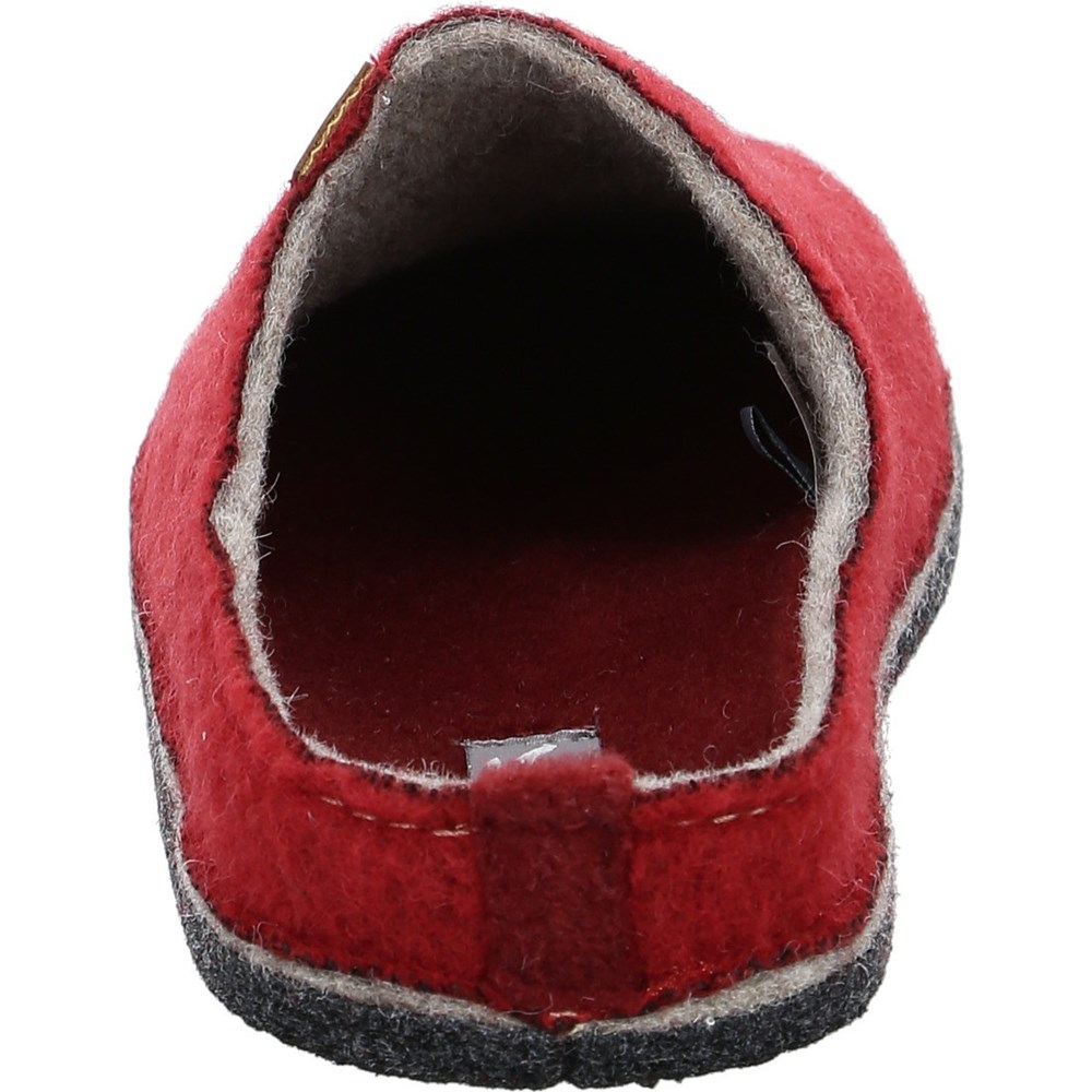 Chaussons ARA Cosy Rouge Femme | FQC-31459810