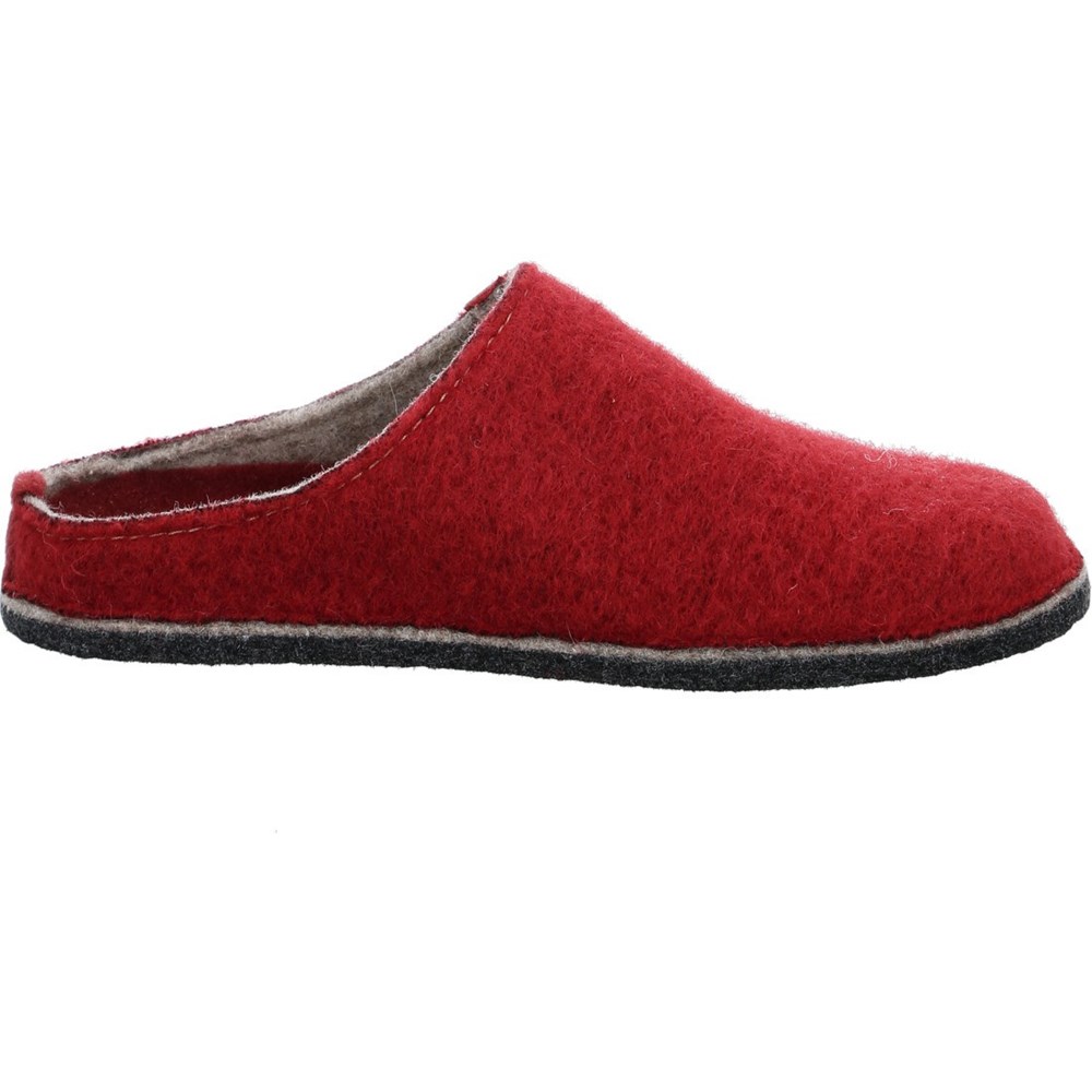 Chaussons ARA Cosy Rouge Femme | FQC-31459810