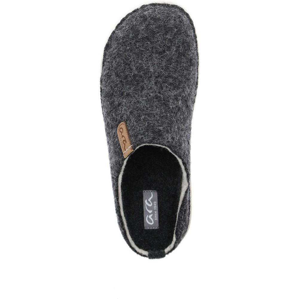 Chaussons ARA Cosy anthracite Grise Femme | XYJ-14531584