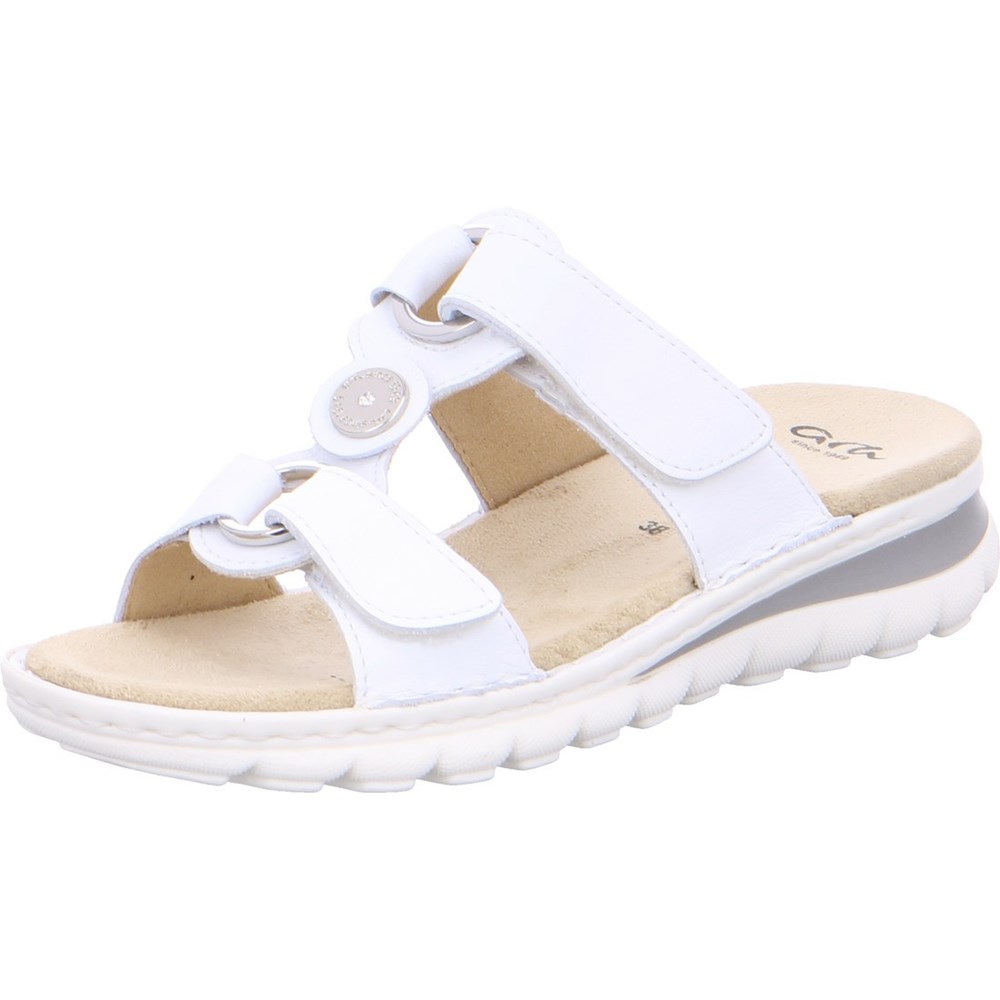 Mules ARA Mules Tampa bianco Blanche Femme | OEY-53766389