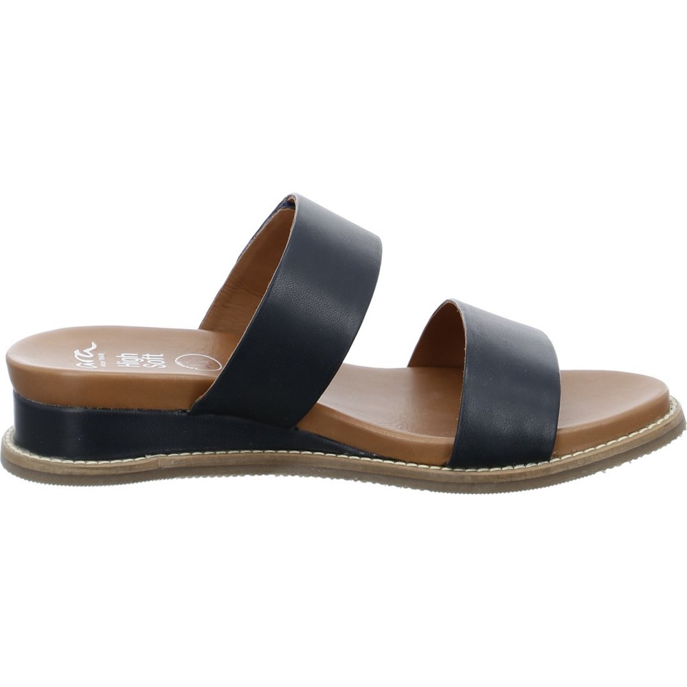 Mules ARA Mules Kos Bleu Femme | FQR-09959377