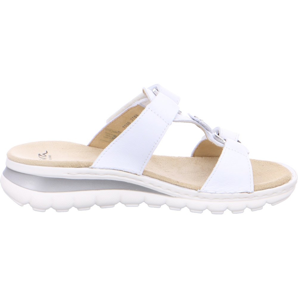 Mules ARA Mules Tampa bianco Blanche Femme | OEY-53766389