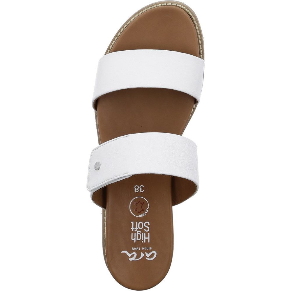 Mules ARA Mules Kos Blanche Femme | MUS-10426792