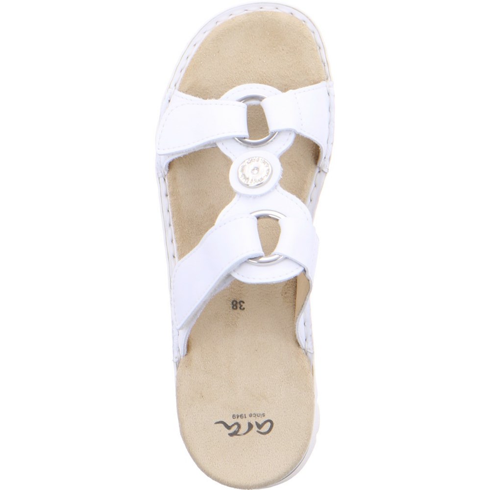 Mules ARA Mules Tampa bianco Blanche Femme | OEY-53766389