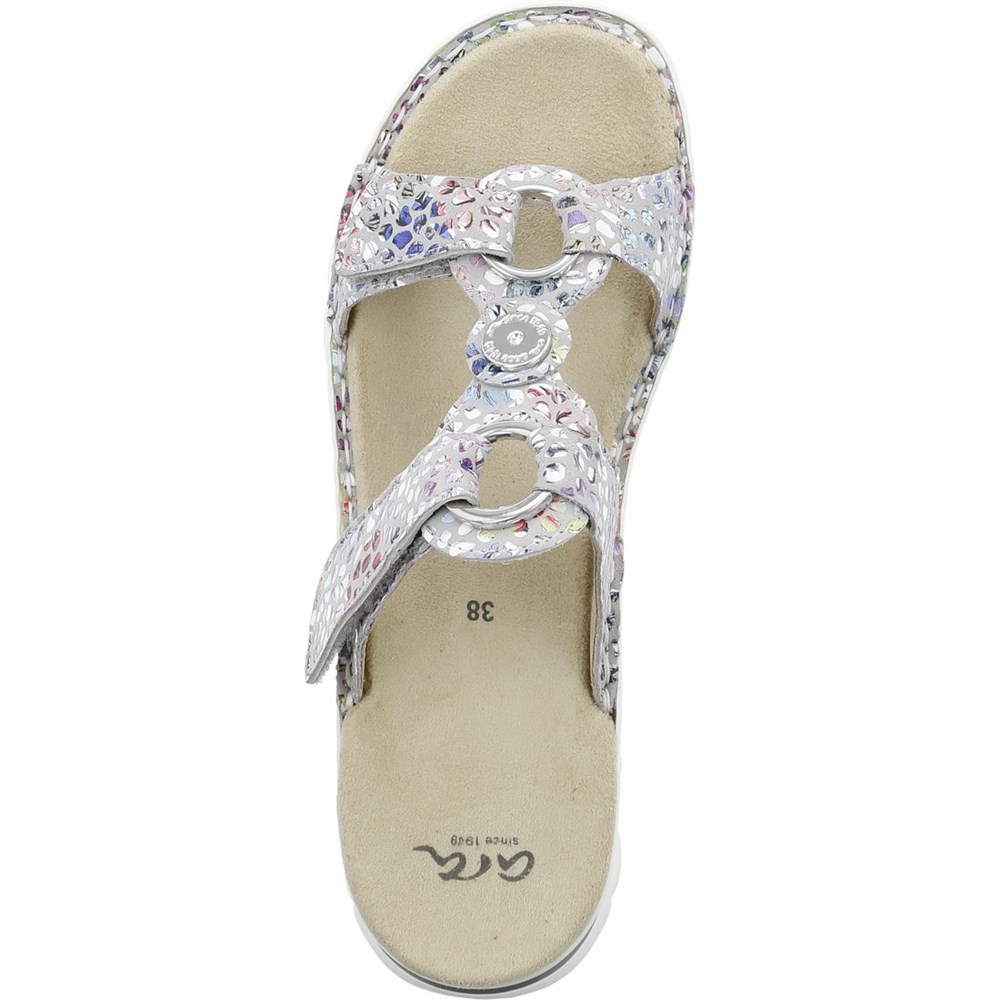 Mules ARA Mules Tampa sasso Blanche Femme | FPT-57181028