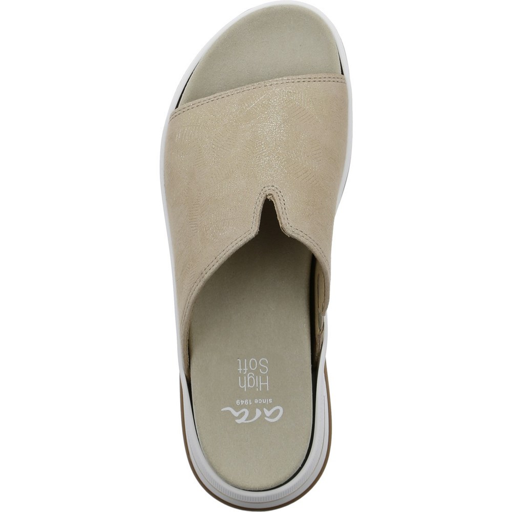 Mules ARA Mules Osaka Beige Femme | ATR-01990095