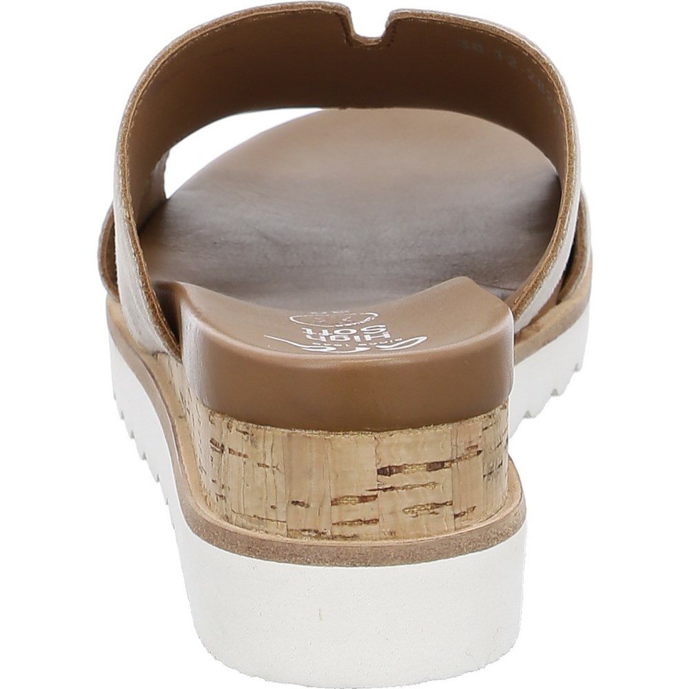 Mules ARA Mules Valencia Beige Femme | TMN-70205303