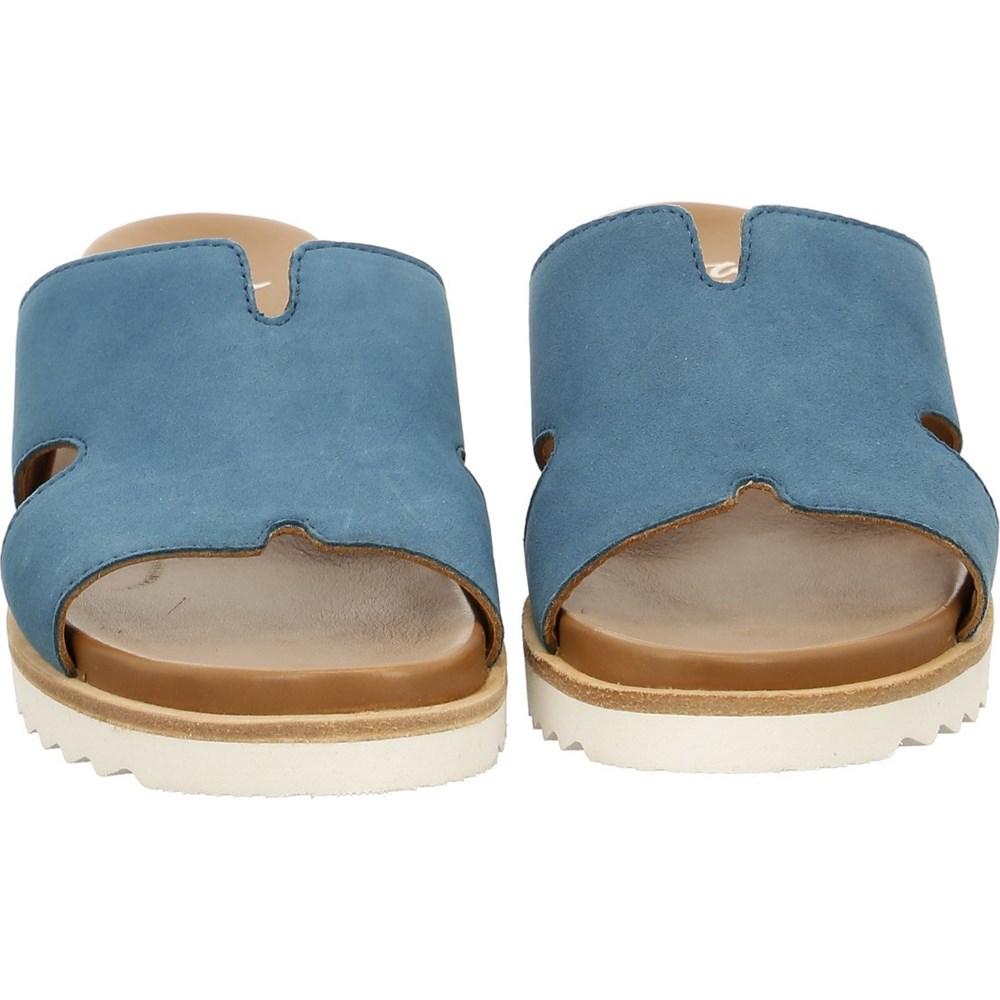 Mules ARA Mules Valencia capri Bleu Femme | TJV-38686728