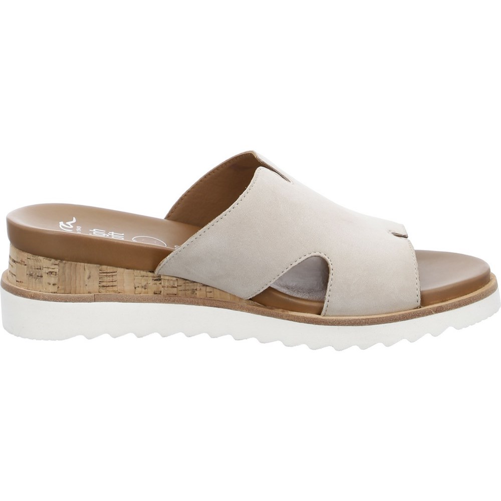 Mules ARA Mules Valencia Beige Femme | TMN-70205303