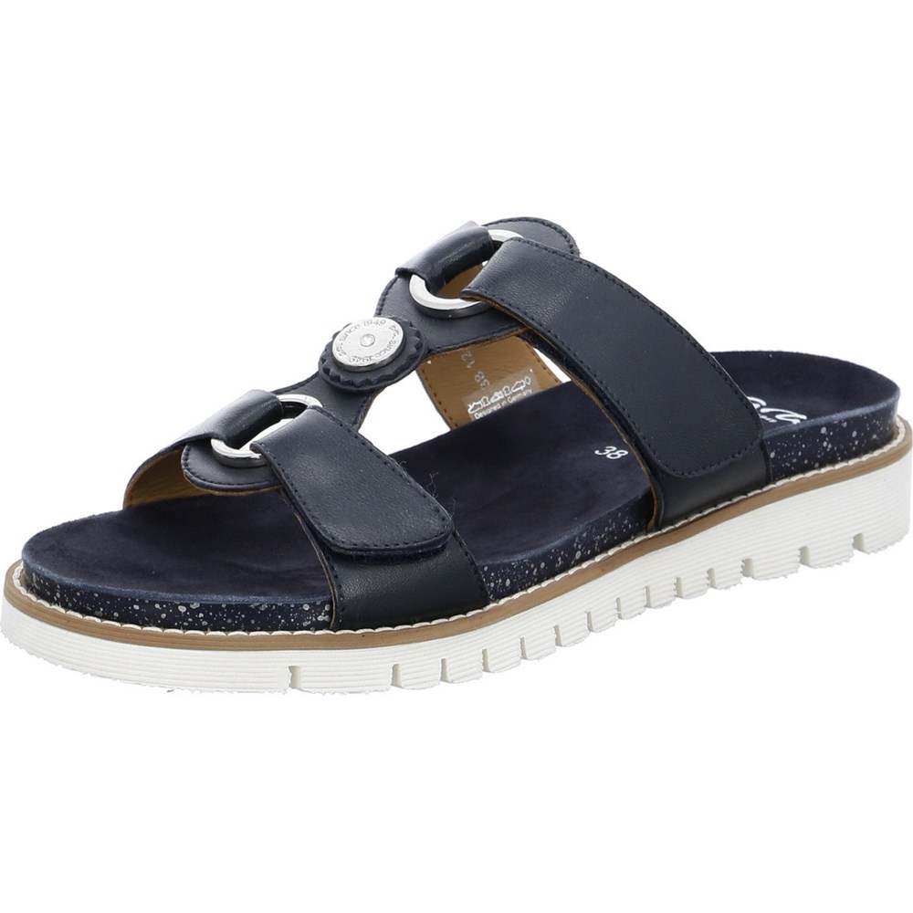 Mules ARA Mules Kent-Sport Bleu Femme | OZB-07724098